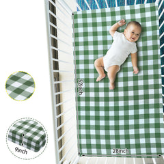 Mindsoft Mallard Duck design crib sheet with 3D fairy tale accents for playful nursery decor