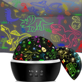 MINGKIDS night light dinosaur projector for kids