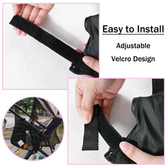 Mingxiong velcro strap stroller storage for secure installation.
