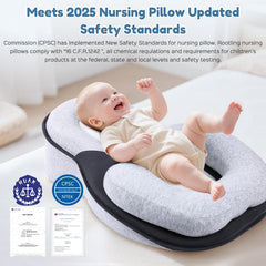 MINGXUSMGS infant support cushion features a stable, non-slip base for safety.