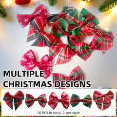 Mini Christmas Baby Hair Clip Tree adds festive charm to outfits
