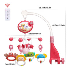 Mini Tudou mobile teether toys are safe for chewing and soothing gums.