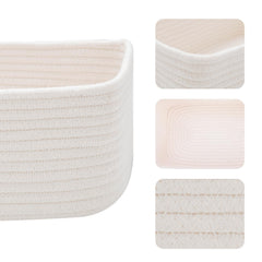 MiniArk closet organizer bin set keeps cosmetics and accessories neatly arranged.