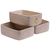 MiniArk large shallow basket folded, ready to shape for instant organization and decluttering.