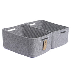MiniArk large storage basket on a shelf for clothes and blankets