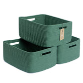 MiniArk large storage basket on shelf, ideal for clothes and linens.