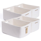 MiniArk large storage baskets in open-top view for easy access to clothes and toys