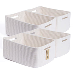 MiniArk large storage baskets in open-top view for easy access to clothes and toys