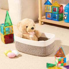 MiniArk handwoven baskets meet rigorous quality control for lasting use.