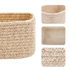 MiniArk shallow basket with 11.5 x 7.5 x 4.7 inches fits compact spaces.