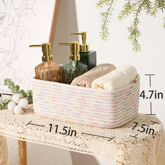 MiniArk shelf toy basket places toys within reach for quick cleanup.