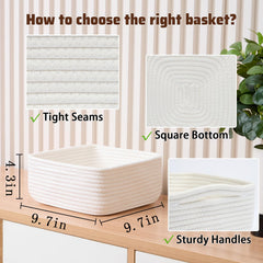 MiniArk basket for cosmetics and jewelry, keeps vanity items tidy and within reach.