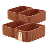 MiniArk small storage baskets in compact 13x8.5x5.1 inch size for tidy surfaces.