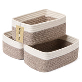 MiniArk small storage baskets with compact size organize cosmetics and essentials.