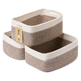 MiniArk compact-size baskets keep desk items neatly organized.