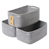 MiniArk small storage basket front view for compact organization of small items.