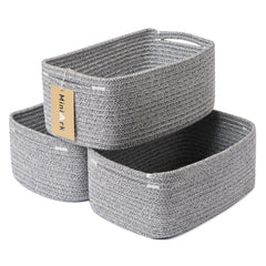 MiniArk small storage basket front view for compact organization of small items.