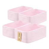 MiniArk small storage baskets in light pink for versatile home organization
