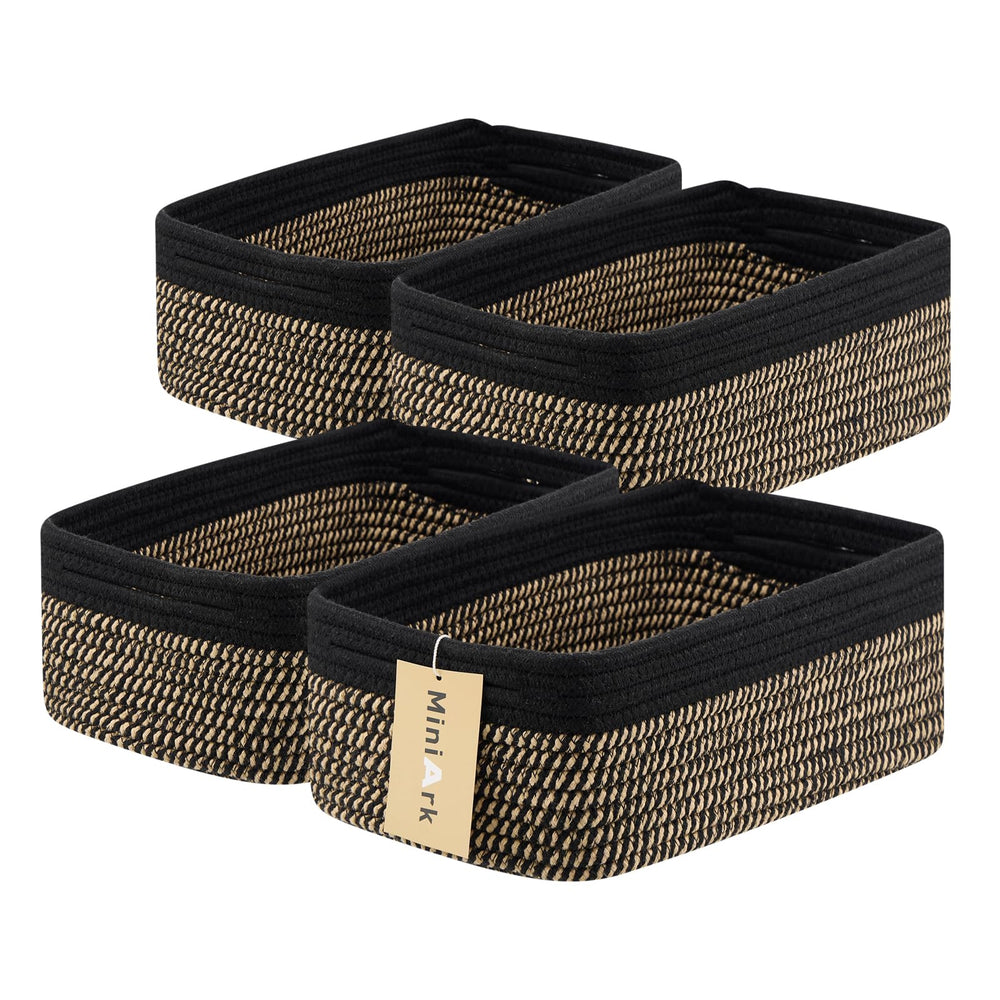 MiniArk small storage basket for compact desk organization and cosmetics neatly stored.