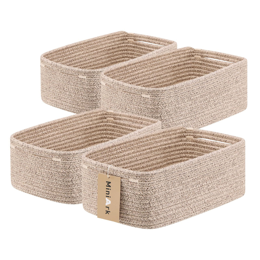MiniArk small storage basket in rectangular shape for compact desktop organization