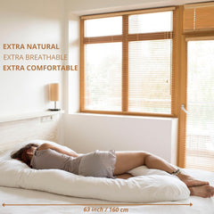 MINICAMP organic GOTS cotton cover in use demonstrates silky-soft durability and easy washing.