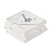 Minicoco baby swaddle blanket, soft cotton ideal for gentle wrapping and cozy naps.