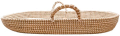 MiniMoose changing basket handles enable easy transport between rooms.
