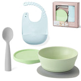 Miniware First Bites Deluxe bowl for easy self-feeding and scooping
