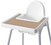 Mintlyfe high chair placemat with non-slip base for steadier meals.