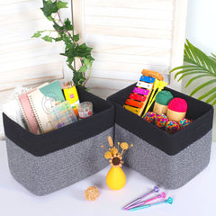 Mintwood Design 3-pack baskets for classroom storage, keeping learning materials neatly accessible
