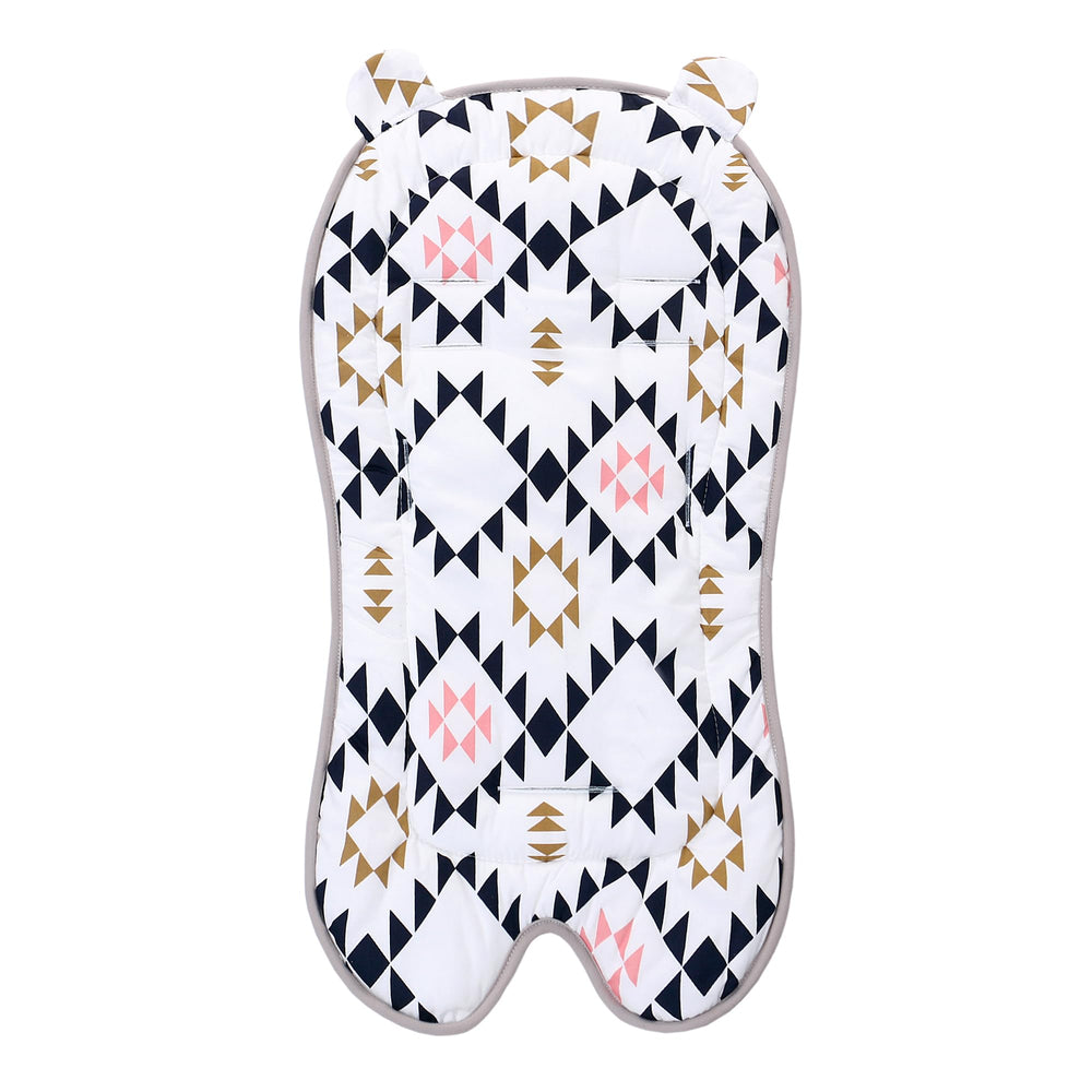 Miracle Baby carriage cushion with dual-faced design for year-round comfort.