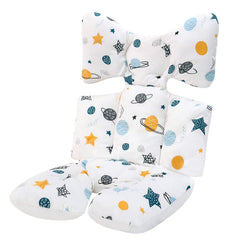 Miracle Baby Baby Stroller Liner shows reversible fabric for cozy comfort.