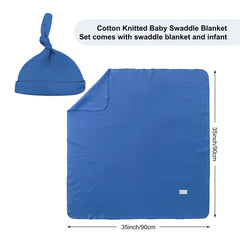 Miracle Baby hat adjustable knot for a secure, cozy fit.