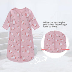 Miracle Baby sleep sack with roomy hem for kicking and movement