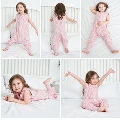 Miracle Baby sleeveless design enables easy dressing before bedtime