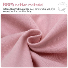 Miracle Baby Sleep Sack long sleeve in 100% cotton for soft, breathable wear.