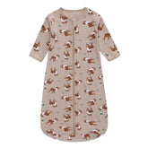 Miracle Baby sleep sack long sleeve 12-18m on baby, soft and breathable.