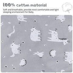 Miracle Baby Sleep Sack long sleeve safety zipper enables quick diaper changes with built-in protection.
