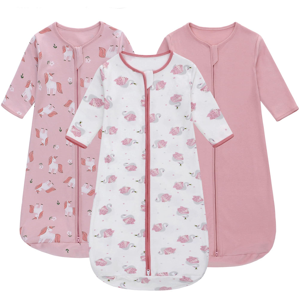 Miracle Baby Sleep Sack long sleeve with soft cotton surface for gentle skin contact
