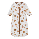 Miracle Baby Sleep Sack long sleeve fabric close-up showing soft cotton texture for sensitive skin.