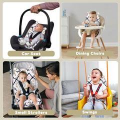 Miracle Baby stroller mat with cute ear design adds charm.
