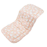 Miracle Baby stroller seat liner with breathable cotton surface for comfort.