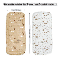 Miracle Baby easy-install seat liner secures in minutes without tools.