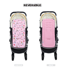 Miracle Baby universal-fit liner fits most strollers with 3- and 5-point harness.