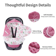 Miracle Baby swaddle Velcro closure enables quick, secure changes.