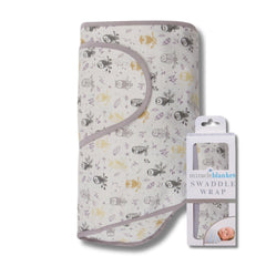 Miracle Blanket Forest Owls swaddle arm hug for secure newborn sleep
