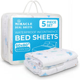 Miracle Dual Sheets full-bed coverage safeguards mattress and dignity