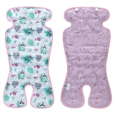 Miracle Baby gel pad top view with dual-sided cooling for car seat use