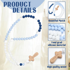 Misdary rosary measures 50 cm, perfect for on-the-go moments