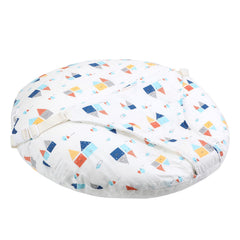 Misounda baby reflux pillow front view showing gentle incline for comfortable feeding